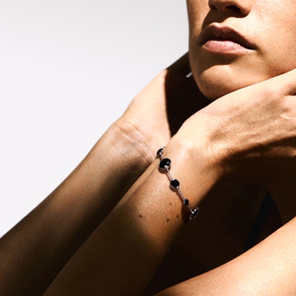 Ipollita 7-Stone Link Bracelet in Sterling Silver - Picture 5 of 5